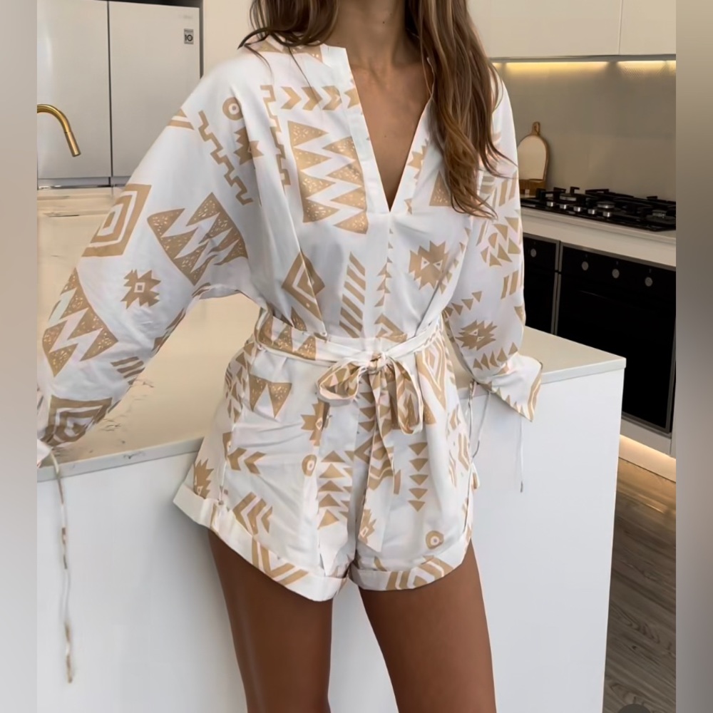 NEW Kalice Playsuit from Esther & co - pearl & sea